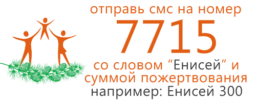 Сервис отправки коротких смс на номер 7715 с префиксом 'Енисей'